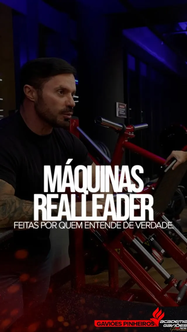 Post da Gaviões Pinheiros: máquinas Real Leader